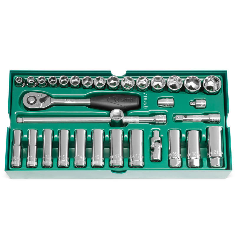 ZESTAW 33 KLUCZY NASADOWYCH 3/8"
