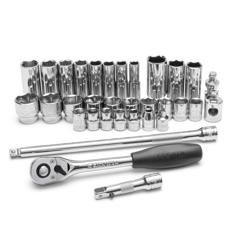 ZESTAW 33 KLUCZY NASADOWYCH 3/8"