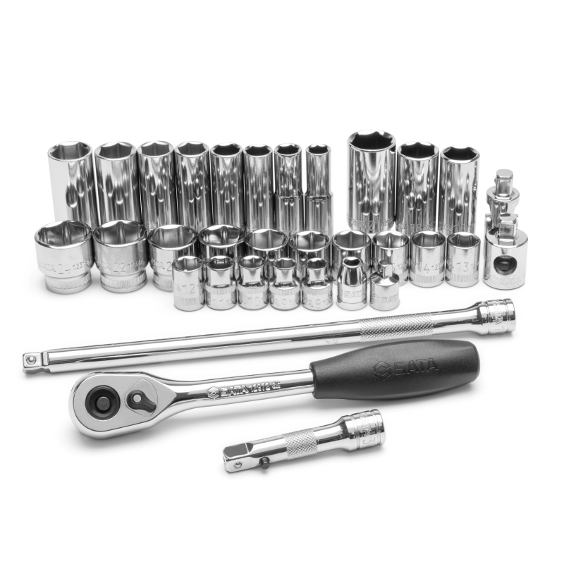 ZESTAW 33 KLUCZY NASADOWYCH 3/8"