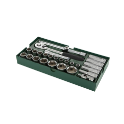 ZESTAW 27 KLUCZY NASADOWYCH 1/2"