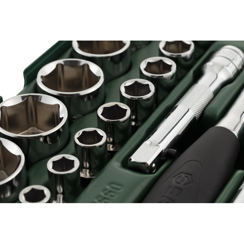 ZESTAW 27 KLUCZY NASADOWYCH 1/2"