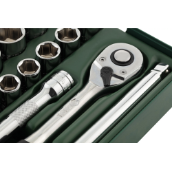 ZESTAW 27 KLUCZY NASADOWYCH 1/2"