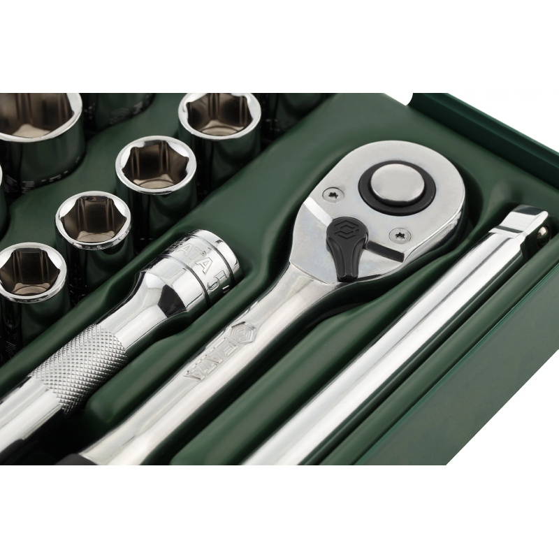 ZESTAW 27 KLUCZY NASADOWYCH 1/2"