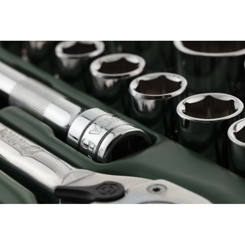 ZESTAW 27 KLUCZY NASADOWYCH 1/2"