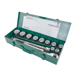 ZESTAW 14 KLUCZY NASADOWYCH 3/4" METR.