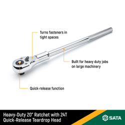 PROFESJONALNA GRZECHOTKA SZYBKOMOCUJĄCA 3/4"