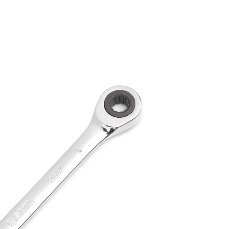 **KLUCZ PŁASKO-OCZKOWY Z PODWÓJNĄ GRZECHOTKĄ 6 MM