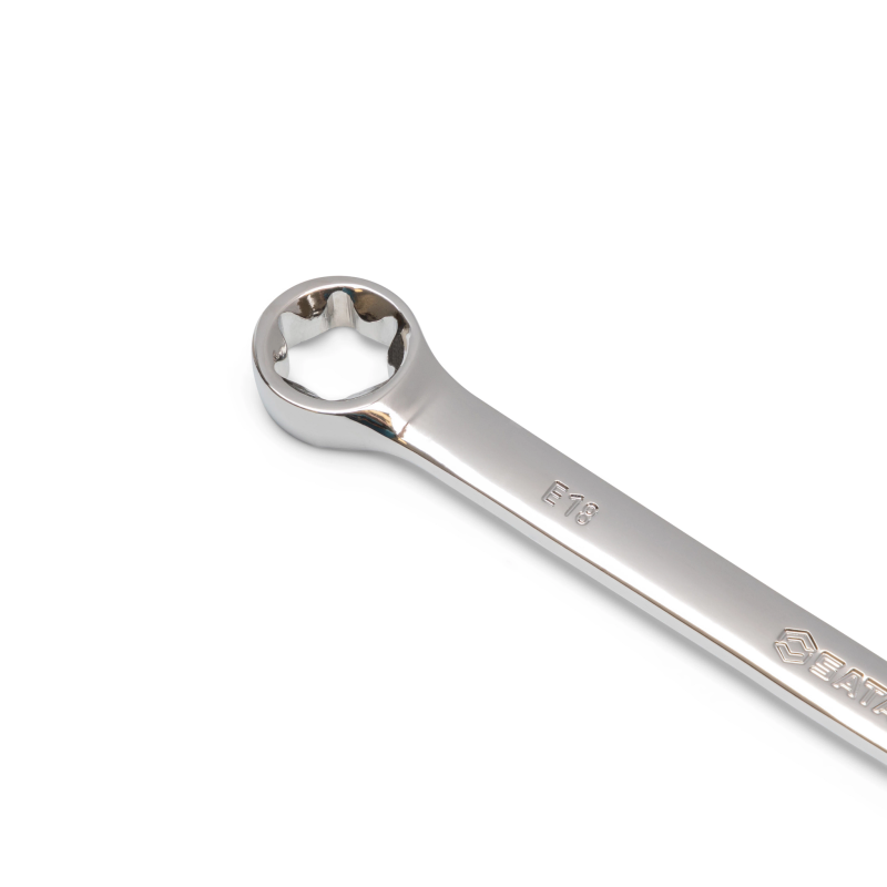 **KLUCZ OCZKOWY E-TORX DWUSTRONNY E14 X E18