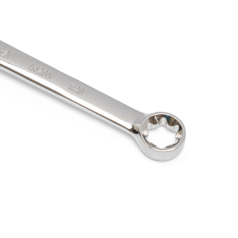 **KLUCZ OCZKOWY E-TORX DWUSTRONNY E20 X E24