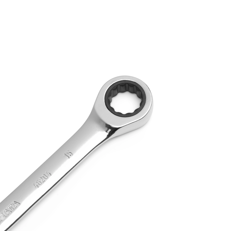 **KLUCZ OCZKOWY DWUSTRONNY Z GRZECHOTKĄ 14X15MM