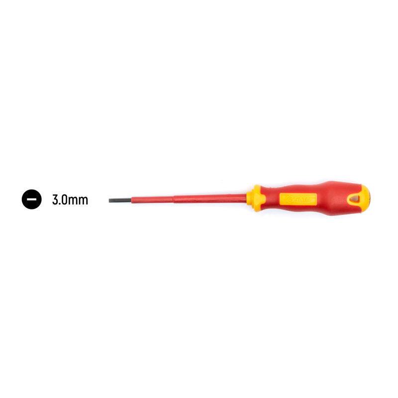 **WKRĘTAK IZOLOWANY PŁASKI 1000V 3x 100MM VDE