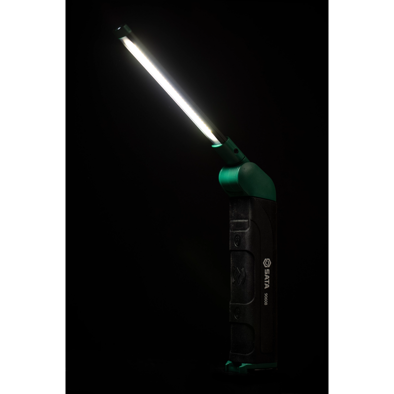 LAMPA PRZEMYSŁOWA SKŁADANA Z MOŻLIWOŚCIĄ ŁADOWANIA BEZPRZEWODOWO 600 LUM.