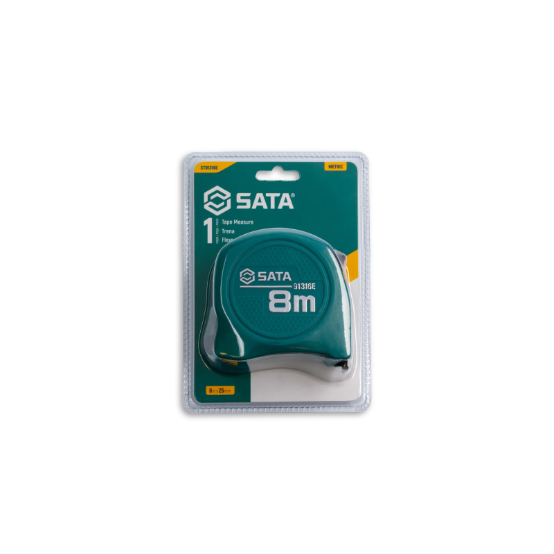 TAŚMA MIERNICZA Z KARABIŃCZYKIEM 8M x 25MM