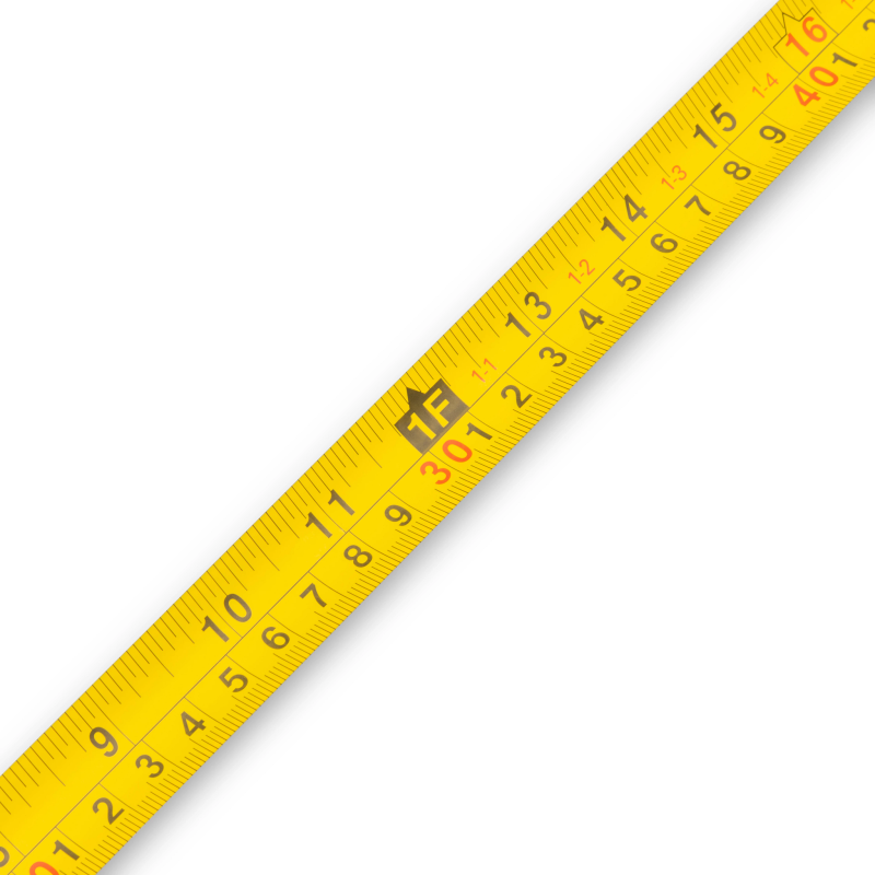 TAŚMA MIERNICZA Z KARABIŃCZYKIEM 3M/10" x 16MM