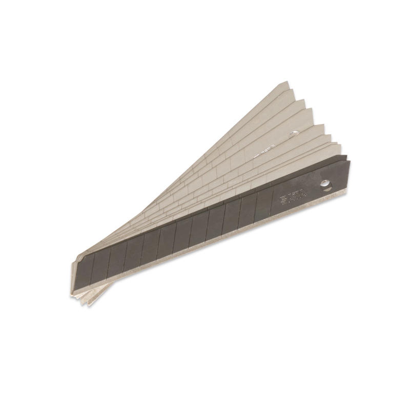 ZESTAW 10 OSTRZY ŁAMANYCH 9x80mm (pasują do noży ST93424A,ST93426SC,ST93481)