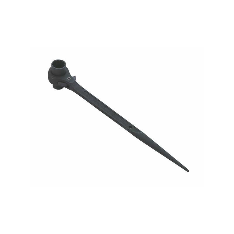 **KLUCZ OCZKOWY Z PODWÓJNĄ GRZECHOTKĄ DO RUSZTOWAŃ 12 X 14MM